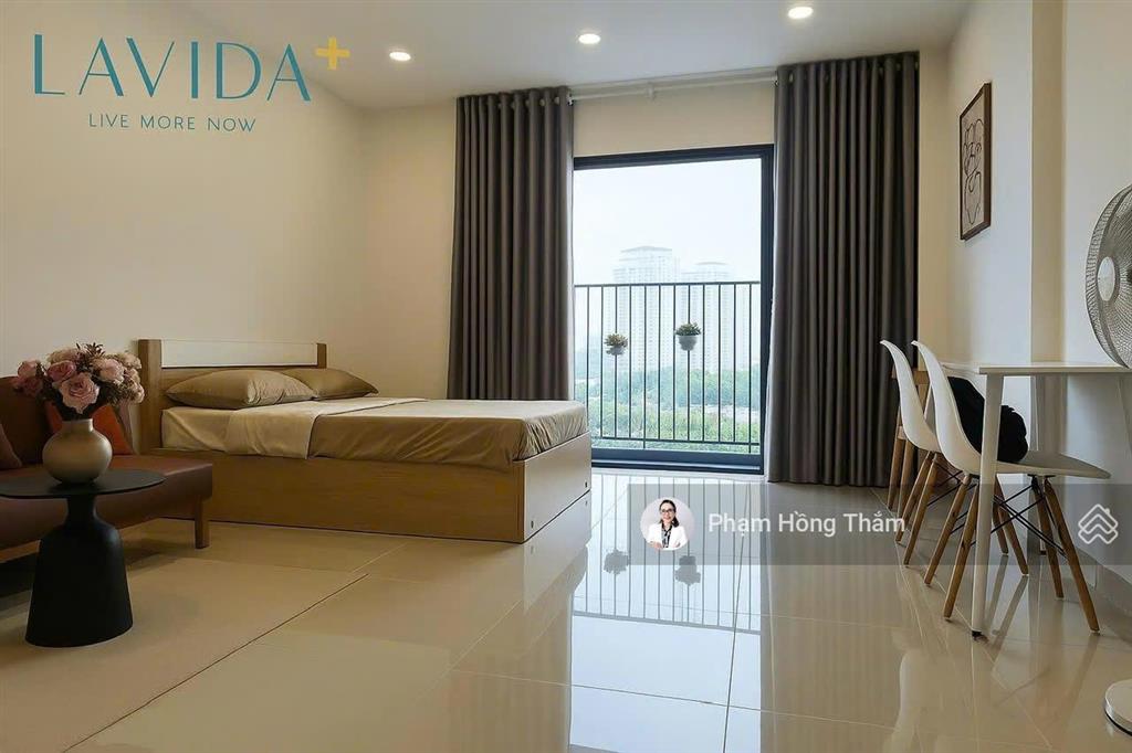 Cho thuê căn hộ officetel lavida plus, dt 37m2, tầng cao, có nội thất, giá 10tr/th.  0933 888 ***