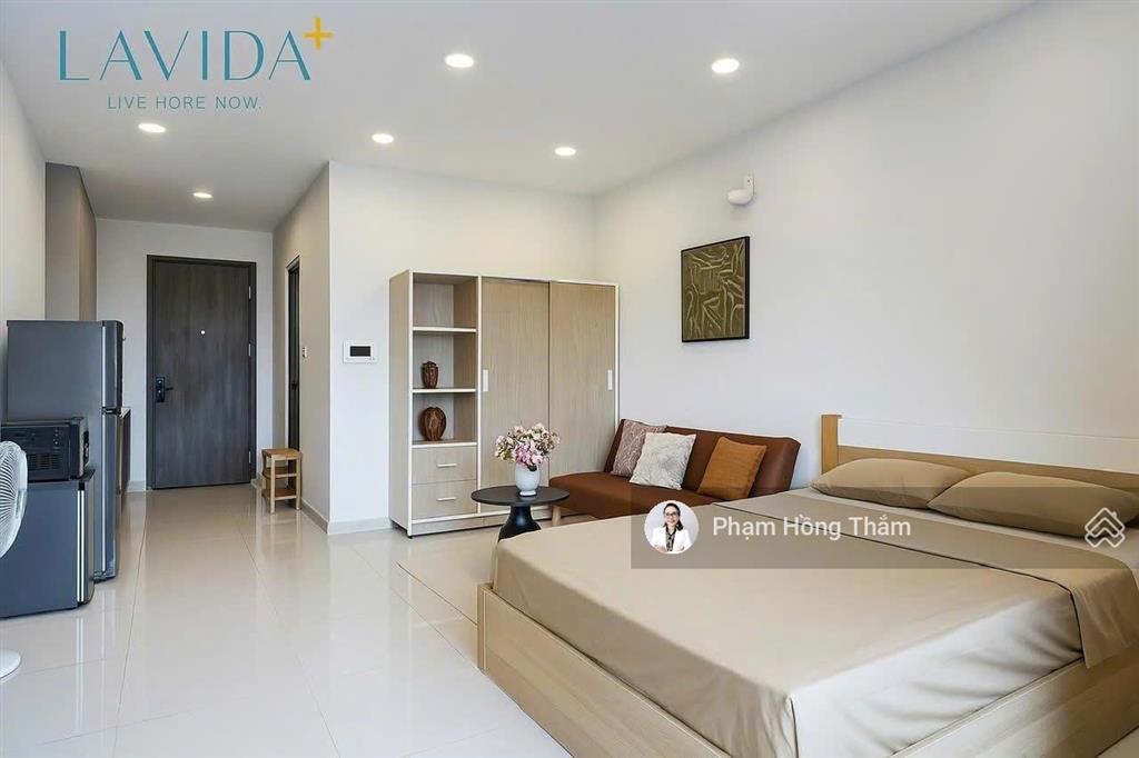 Cho thuê căn hộ officetel lavida plus, dt 37m2, tầng cao, có nội thất, giá 10tr/th.  0933 888 ***