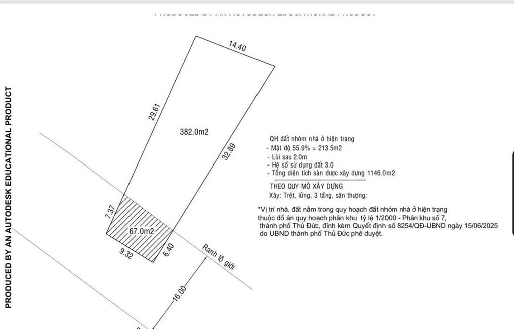 Cần bán lô đất diện tích 449m2 giá 18 tỷ mt đường 17, phường bình trưng, thủ đức