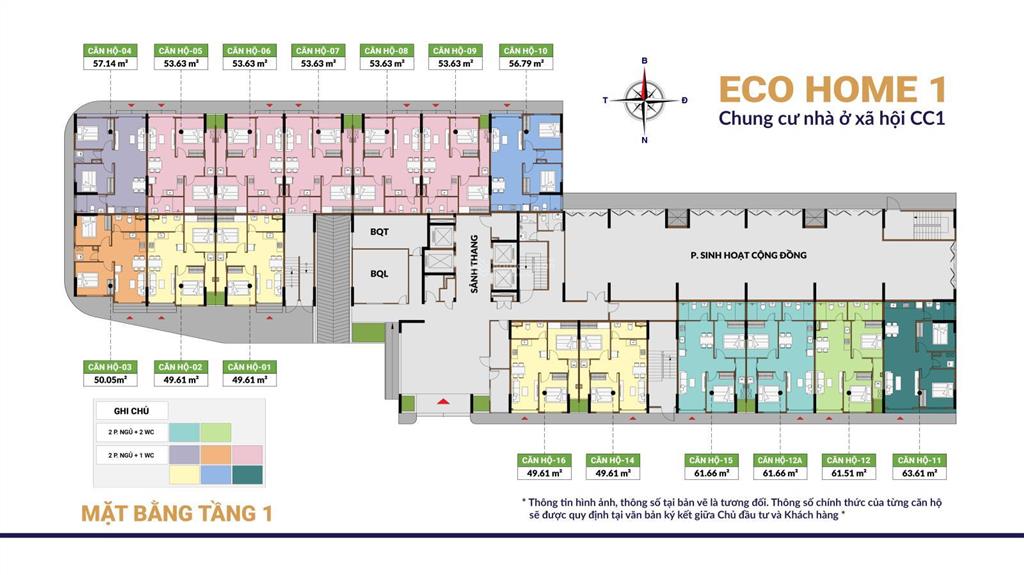 Chung cư noxh eco home 1 nhận hồ sơ đợt cuối, dự kiến bàn giao nhà cuối năm 2026