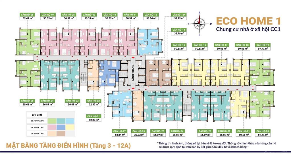 Chung cư noxh eco home 1 nhận hồ sơ đợt cuối, dự kiến bàn giao nhà cuối năm 2026
