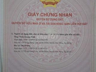 Chính chủ bán lô đất đường Nguyễn Thị Thử