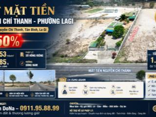 Bán gần 1.2 sào đất thổ cư mặt tiền nguyễn chí thanh, lagi giảm 50% chỉ còn 300 triệu/m ngang