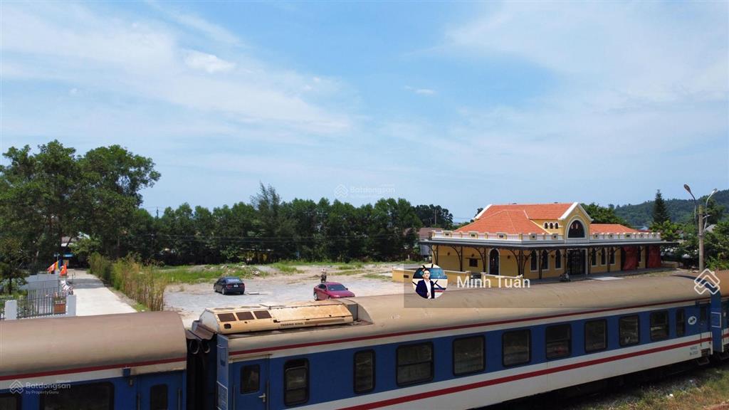 Bán thửa đất siêu hiếm  view ngắm trực diện tàu du lịch hơi nước và nhà ga tàu lửa độc đáo tại vn