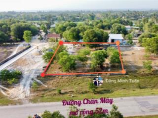 Bán thửa đất siêu đẹp đường chân mây  mặt tiền rộng 30m, thuộc qh đất ở đô thị  có sẵn đất ở