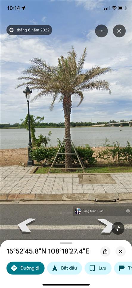 Bán thửa đất siêu đẹp tại hội an  sở hữu tầm view siêu hiếm mặt trước view sông, mặt sau view lúa