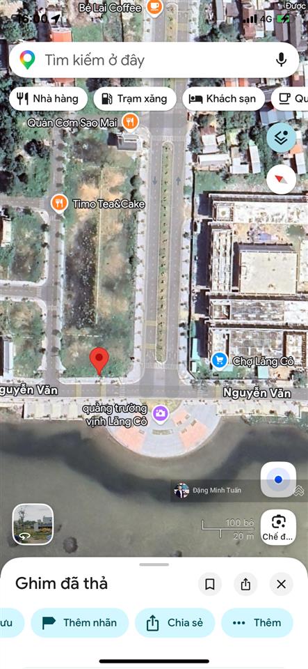 Bán thửa đất view trực diện đầm lập an  ngay quảng trường phố đi bộ  chỉ có 1 lô hiếm có