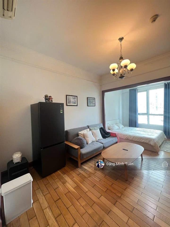 Bán căn hộ studio the manor 2  tầng 8, view landmark 81 & sông sg  đã có sổ, full nội thất