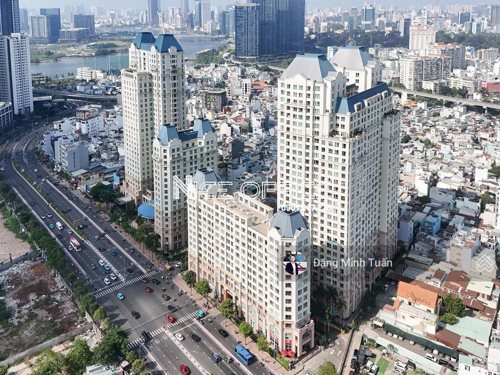 Bán căn hộ studio the manor 2  tầng 8, view landmark 81 & sông sg  đã có sổ, full nội thất