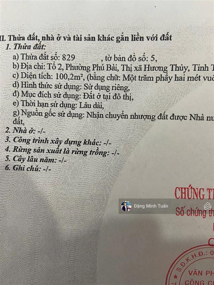 Bán thửa đất giá rẻ, full đất ở, phù hợp với vợ chồng trẻ muốn xây nhà an cư lập nghiệp