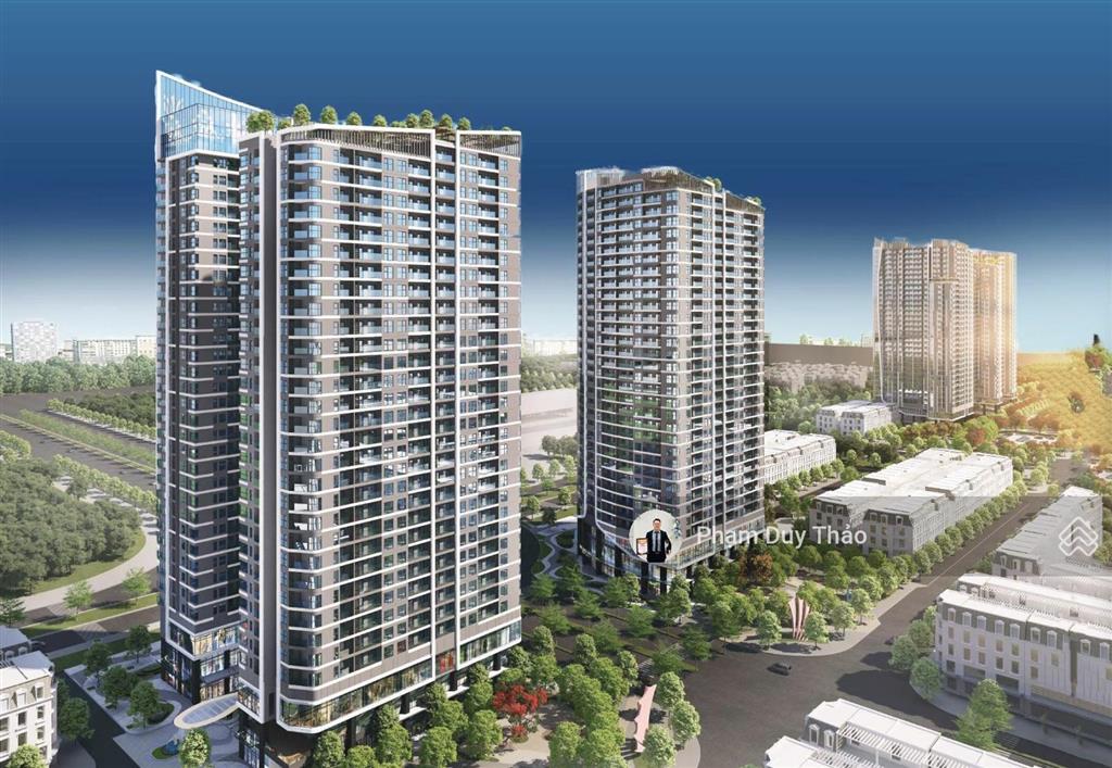 Shophouse sky light ngay dưới tòa căn hộ 33 tầng hoàng huy new city