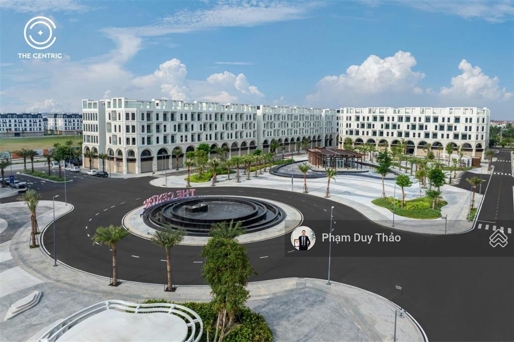 Bán căn shophouse view công viên, ngắm pháo hoa cực hiếm dự án the centric, masterise