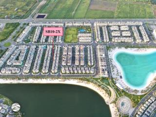 33 tỷ! biệt thự song lập sao biển  dt 150m2 tây bắc, cách 80m tới hồ 24,5ha, vinhomes ocean park 1