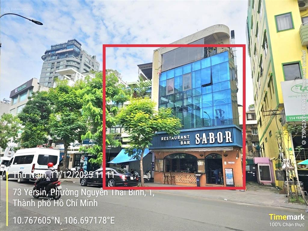 Chính chủ gửi bán nhà 114 yersin nguyễn thái bình, q1. sẵn sổ mua bán nhanh gọn