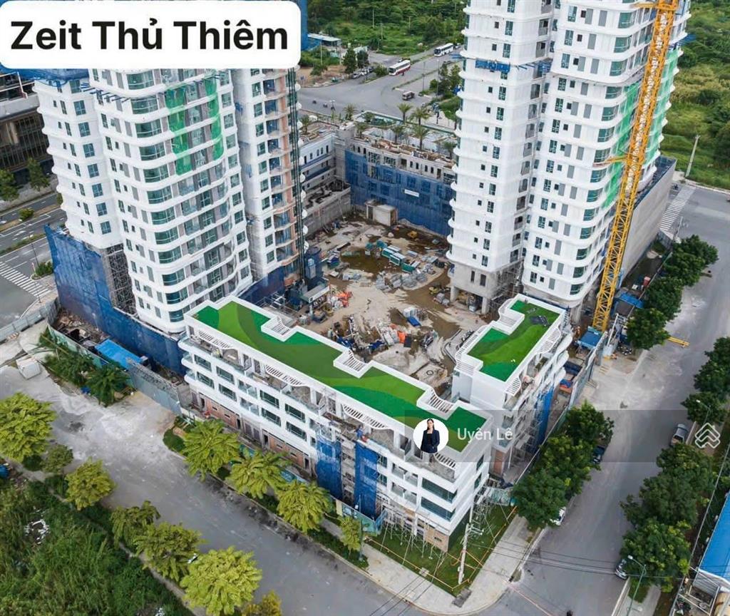Bán nhà phố thủ thiêm zeit river. 4 tầng, tổng diện tích 231m2. nhà giao thô