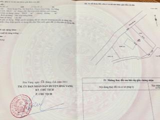 Bán đất phường hoà khánh mới (xuân phú phú thượng cũ) giá chỉ 2,x tỷ diện tích 300m2 (ngang 10)