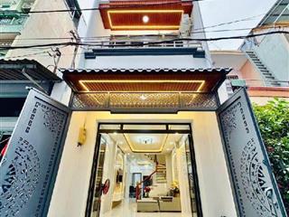 Hẻm xe hơi sát mặt tiền  giáp bình thạnh  ngay đại học công nghiệp  53m2  3 tầng