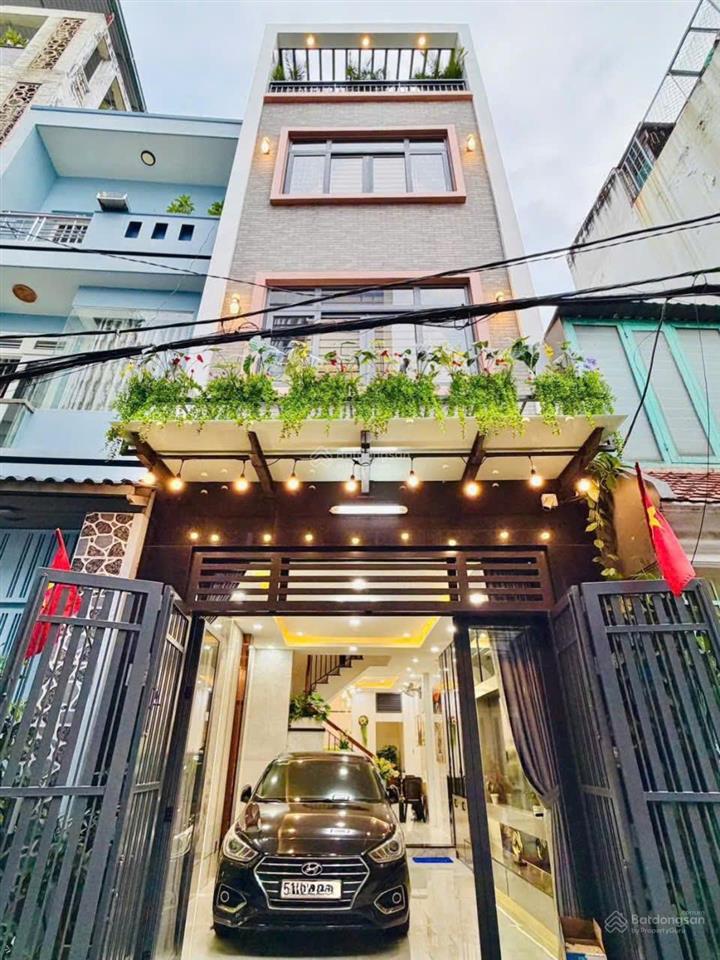 Hẻm xe hơi  ngay emart phan huy ích  50 m2  4 tầng  7.89 tỷ