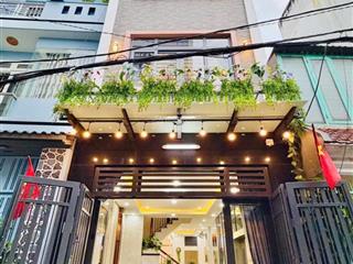 Hẻm xe hơi  ngay emart phan huy ích  50 m2  4 tầng  7.89 tỷ