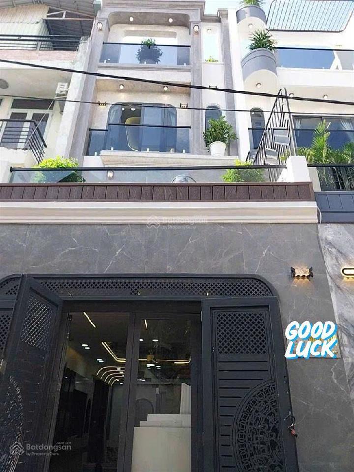 Bán gấp  hẻm xe hơi tránh  quang trung  52 m2  4 tầng  7.99 tỷ
