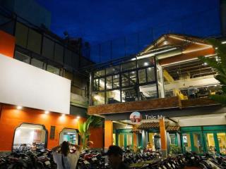 Cho thuê nhà dt lớn mặt tiền nguyễn thị minh khai q3  ngang 14m nở hậu 16m  550m2  490 triệu