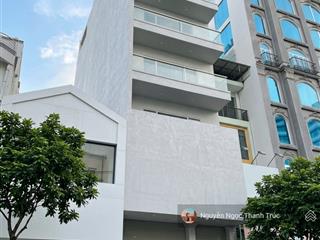 Cho thuê tòa nhà đang xây mặt tiền trương quốc dung  8 lầu  tm  pccc đầy đủ