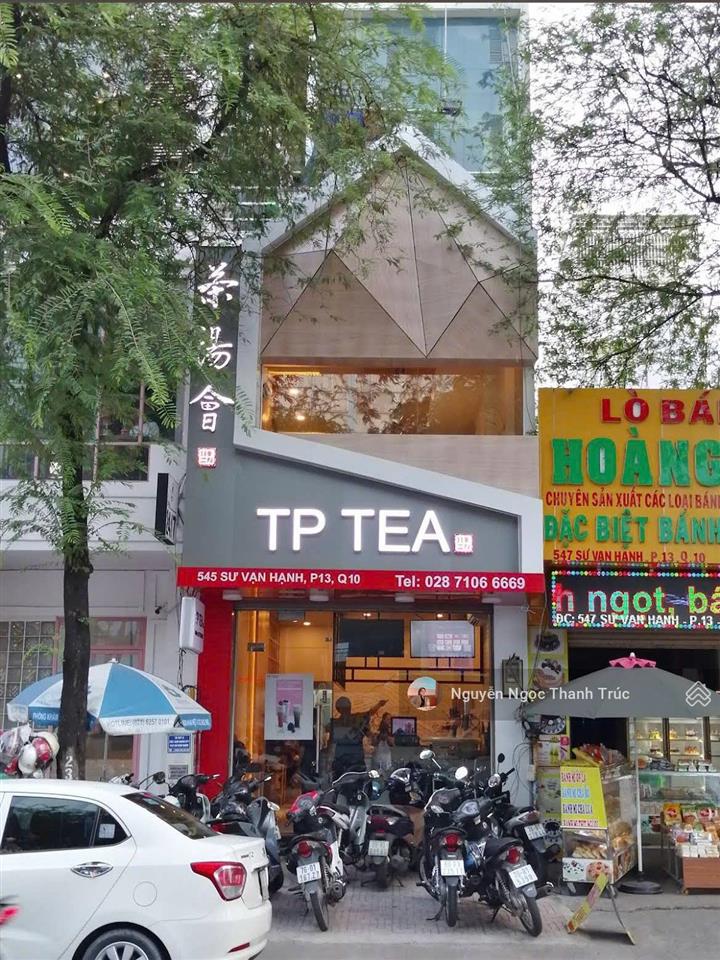 Mặt tiền sư vạn hạnh, q10  khu kinh doanh sầm uất