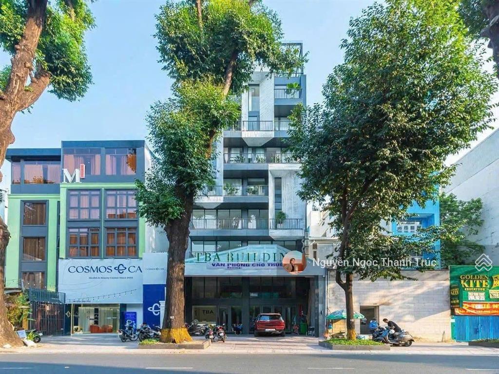 Tòa nhà mới 199 điện biên phủ, phường võ thị sáu, quận 3 dt 10x18m trệt 8 tầng 250 triệu/tháng