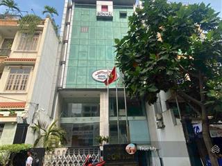 Building nguyễn đình chiểu quận 3  5 tầng  2 thang máy  pccc  dt 10x30m  220 triệu/tháng