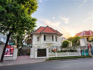 Siêu phẩm villa ngang 22m võ thị sáu quận 3 | khuôn viên 600m2 hiếm có