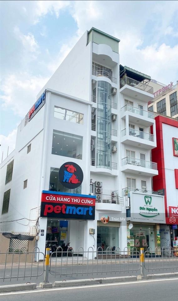 Cho thuê tòa nhà phan đăng lưu, phường 3, phú nhuận dt 5x25m 7 lầu thang máy 60 triệu/tháng