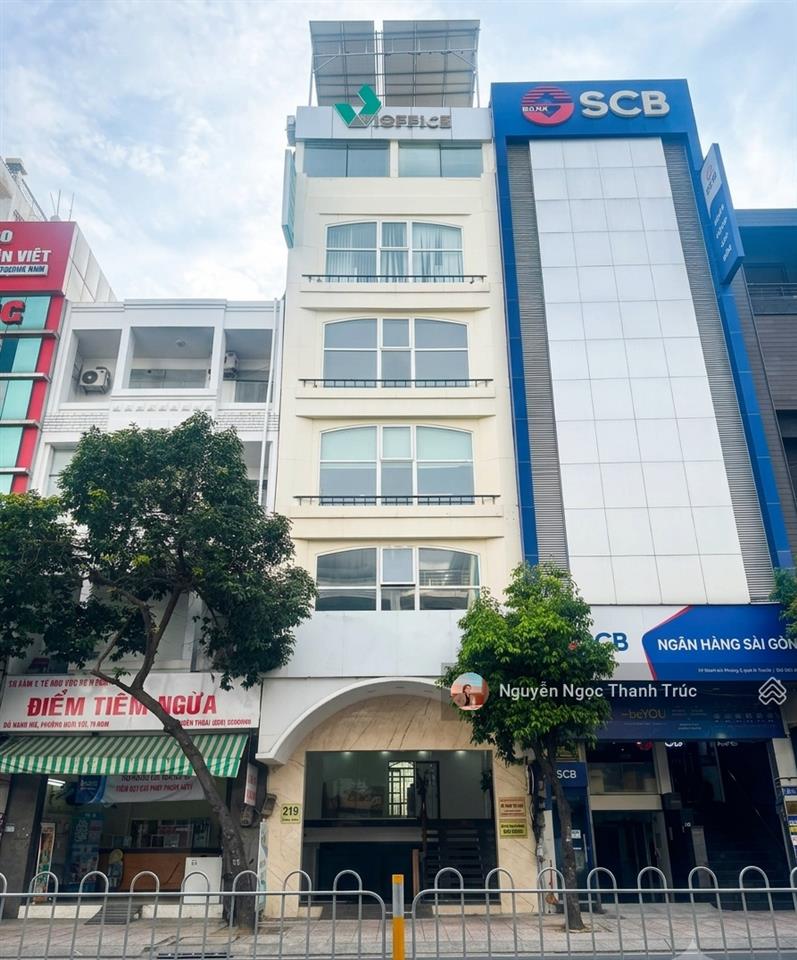 Cho thuê tòa nhà mặt tiền khánh hội, quận 4  dt 7x20m  hầm 7 lầu  tm  pccc  119 triệu/tháng
