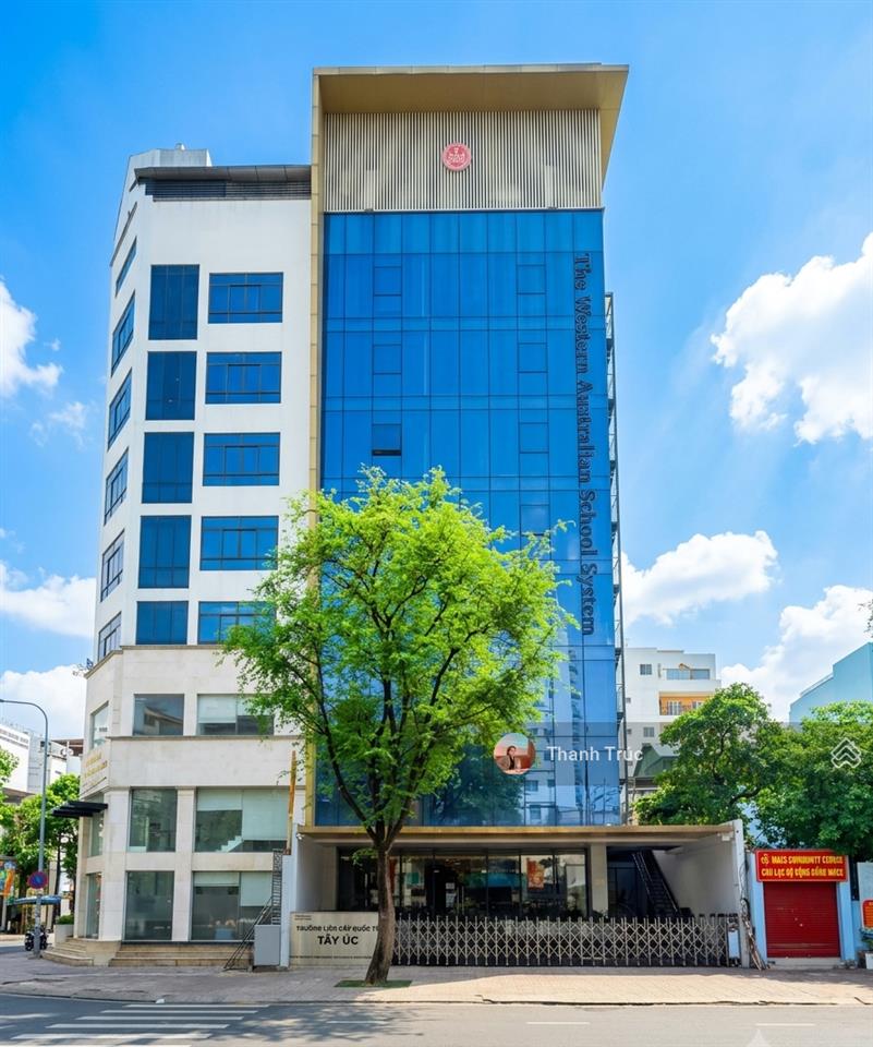 Cho thuê tòa nhà văn phòng 84 bà huyện thanh quan, quận 3  dt 15x30m  2 hầm 10 lầu