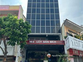 Cho thuê tòa nhà lũy bán bích, phường tân thới hòa,tân phú 7x15m  hầm 7 lầu  tm 66 triệu/tháng