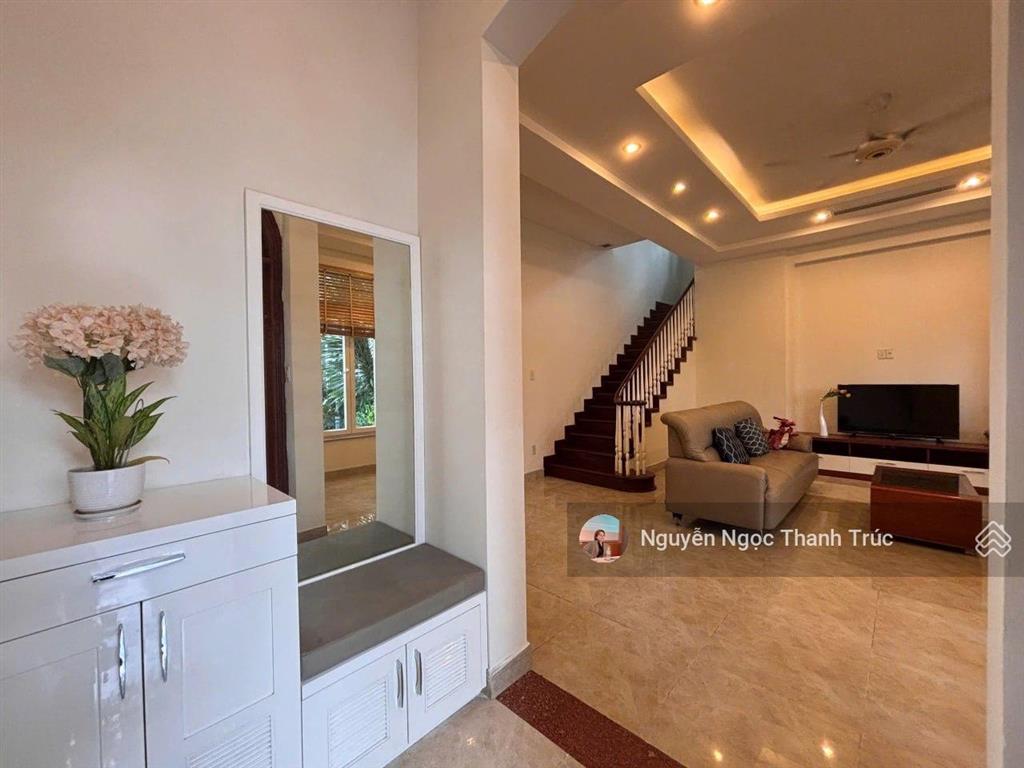 Cho thuê biệt thự trần ngọc diện, quận 2 dtsd 400m trệt 2 lầu 90 triệu/tháng
