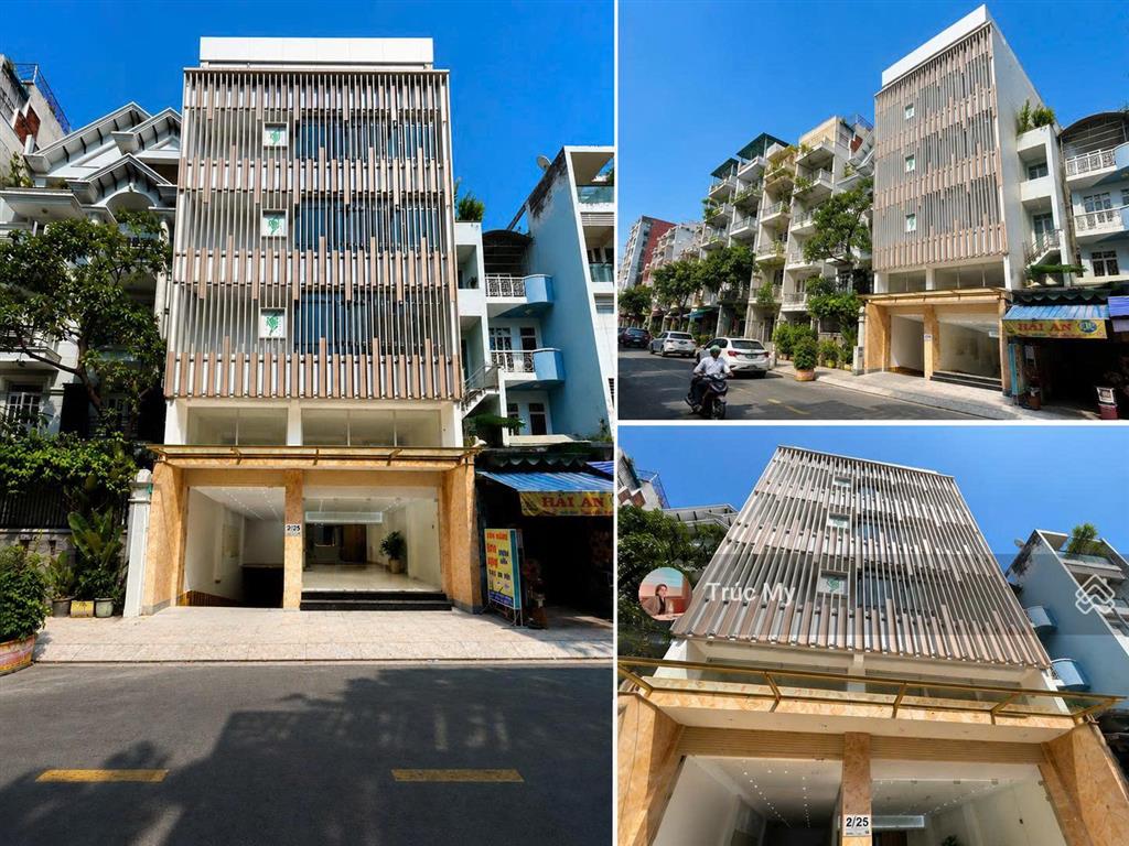 Cho thuê tòa nhà mặt tiền bạch đằng, tân bình dt 9x30m dtsd 1.200m hầm, lửng, 5 lầu 200 triệu/tháng