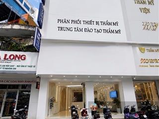 Cho thuê căn đôi mặt tiền trần hưng đạo, quận 1  dt 10x20m  trệt 3 lầu  130 triệu/tháng