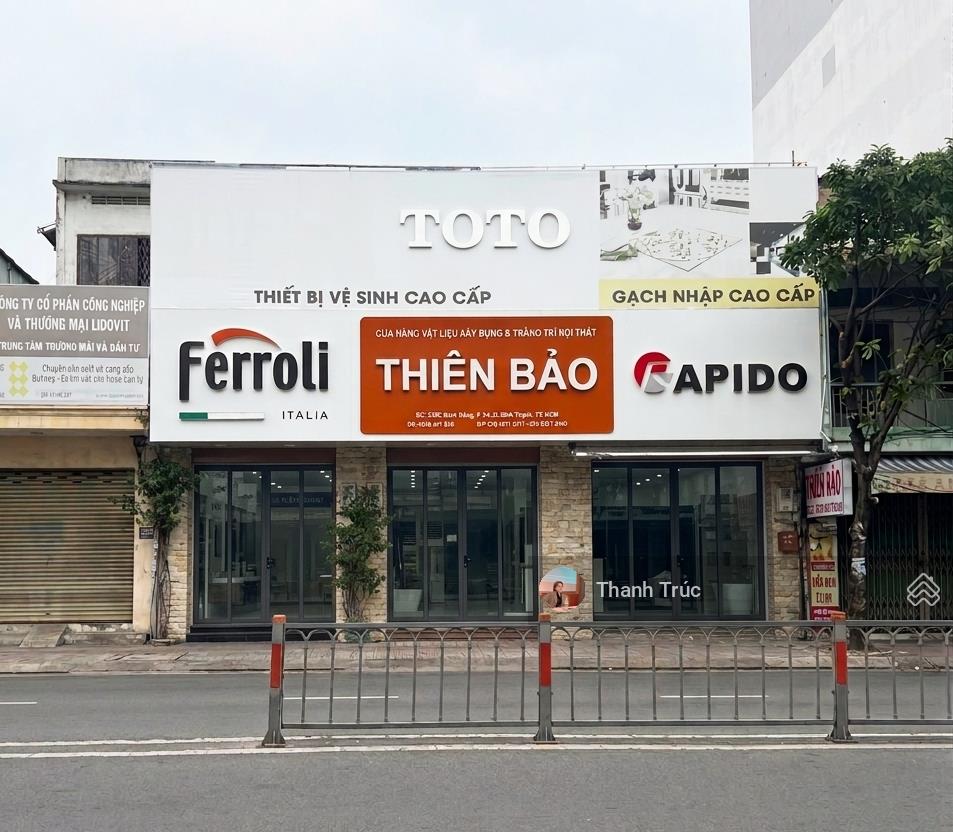 Cho thuê mt bạch đằng, bình thạnh dt 15x30m trệt 105 triệu/tháng