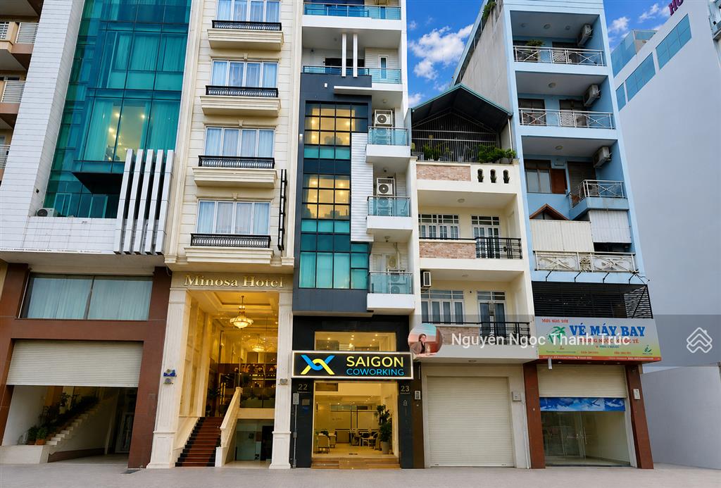 Tòa nhà mặt tiền bạch đằng, tân bình dt 5x20m trệt, lửng, 6 lầu, sân thượng 80 triệu/tháng