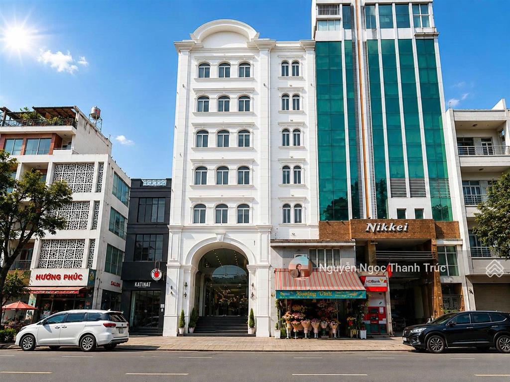 Cho thuê tòa nhà mặt tiền võ văn tần, quận 3  1000m2  hầm + 7 lầu + thang máy  190 triệu