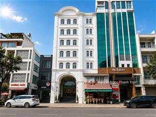 Cho thuê tòa nhà mặt tiền võ văn tần, quận 3  1000m2  hầm + 7 lầu + thang máy  190 triệu