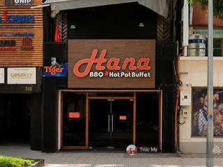 Cho thuê nhà 2 mặt tiền ngang 7m  điện biên phủ q3