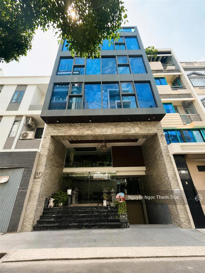 Tòa nhà mặt tiền nguyễn bá tuyển, tân bình, dt 8x20m, hầm, trệt, lửng, 4 lầu, 100 triệu/tháng