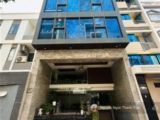 Tòa nhà mặt tiền nguyễn bá tuyển, tân bình, dt 8x20m, hầm, trệt, lửng, 4 lầu, 100 triệu/tháng