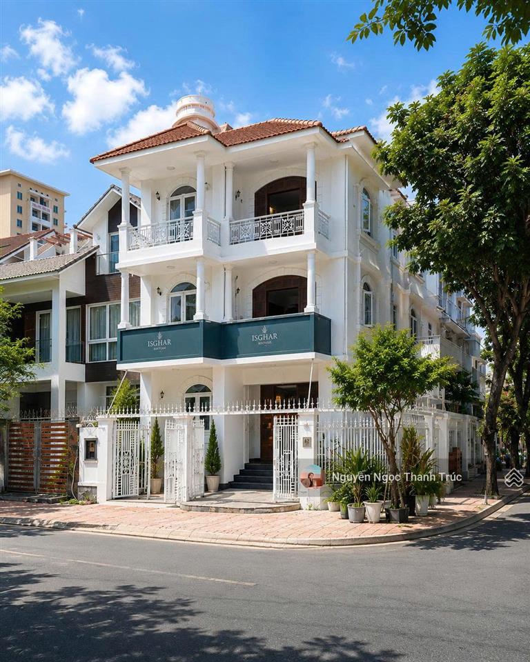 Cho thuê biệt thự góc 2 mặt tiền an phú q2  10x20m  60 triệu