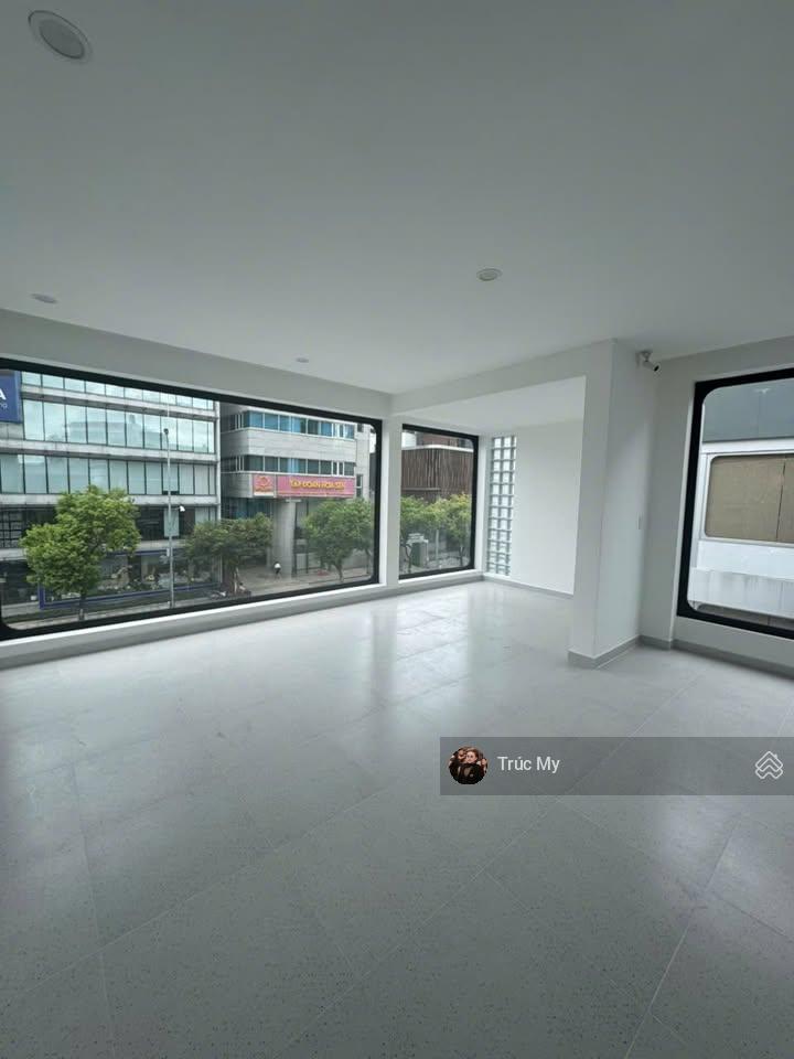 Tòa nhà mặt tiền chu văn an, bình thạnh dt 8x22m hầm, trệt 5 lầu, thang máy 80 triệu/tháng