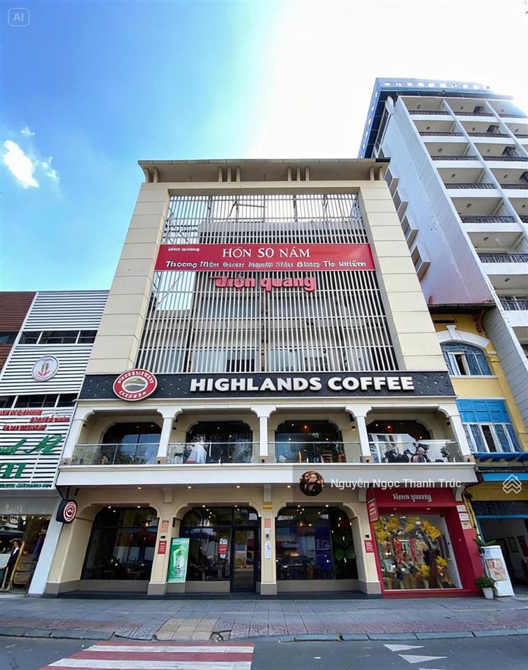 Cho thuê tòa nhà hàm nghi, quận 1 dt 18x16m 4 tầng giá thỏa thuận