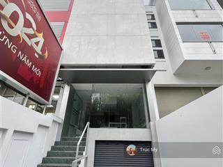 Nhà mặt tiền nguyễn văn trỗi, phú nhuận dt 6x30m hầm, trệt 4 lầu, sân đỗ ô tô 80 triệu/tháng
