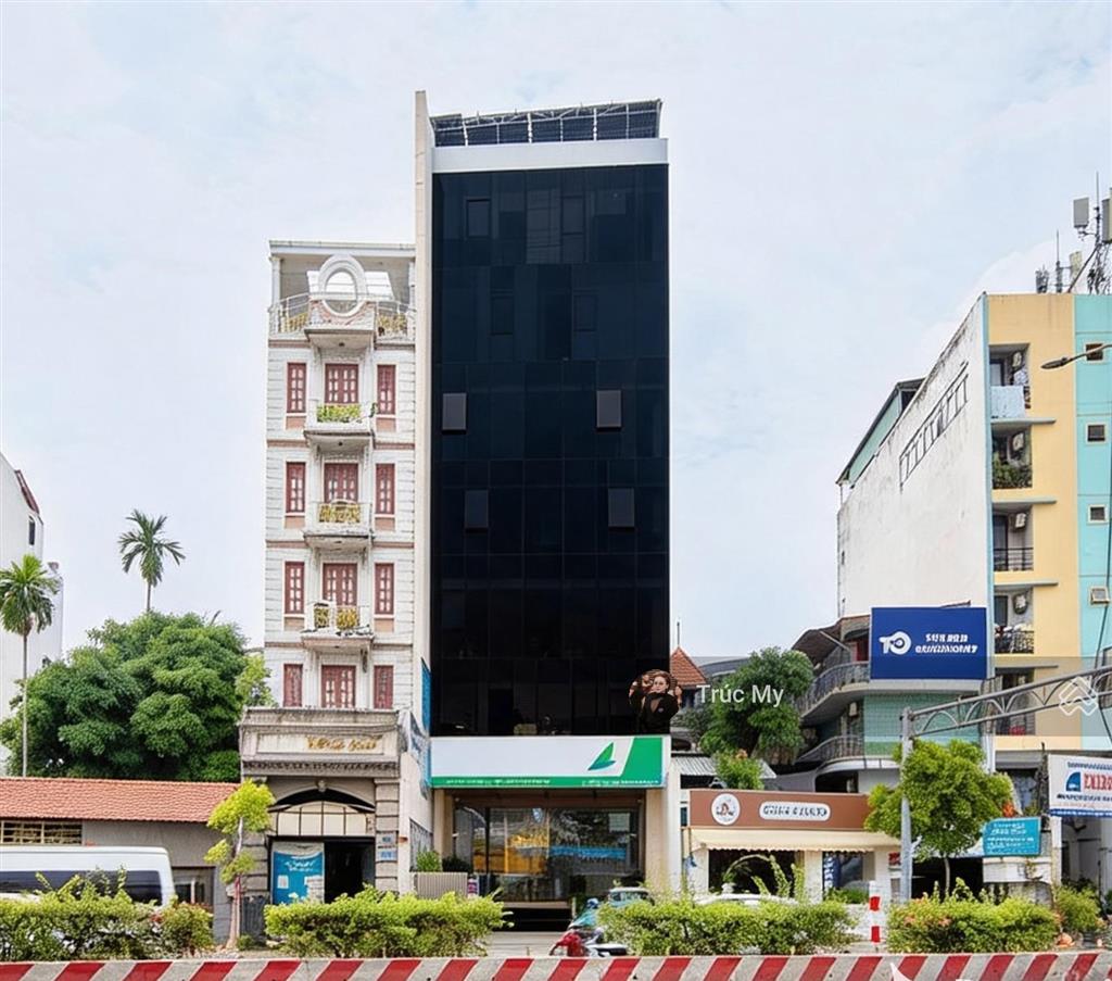Cho thuê tòa nhà cộng hòa, tân bình, dt 9x30m hầm + 7 lầu, 350 triệu/tháng