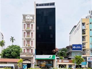 Cho thuê tòa nhà cộng hòa, tân bình, dt 9x30m hầm + 7 lầu, 350 triệu/tháng